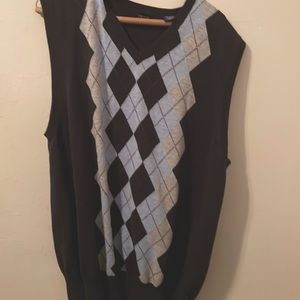 v neck vest